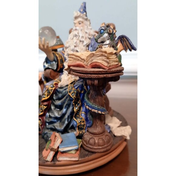 Westland Wizard dragon Musical medieval fantasy figurine - Picture 5 of 7